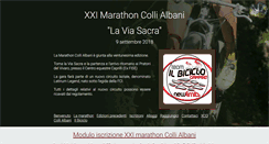 Desktop Screenshot of gfcollialbani.it